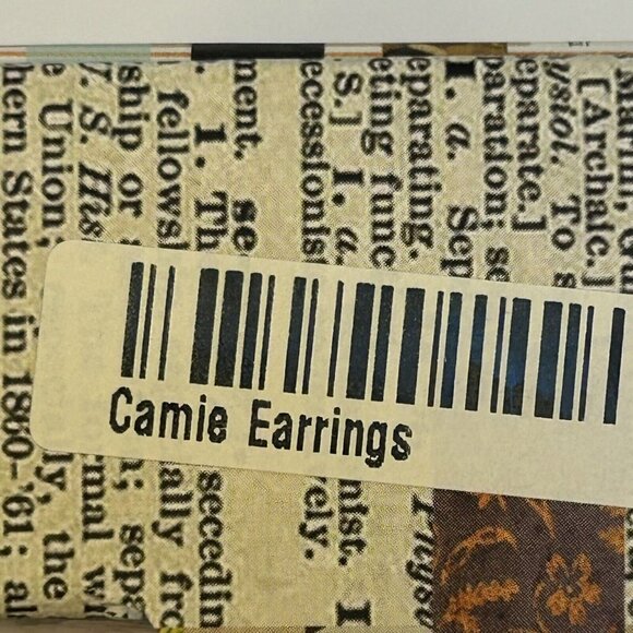 Plunder Jewelry Earrings Plunder Camie Earrings Bronze Metal Balls Beaded Dangle - Picture 5 of 5